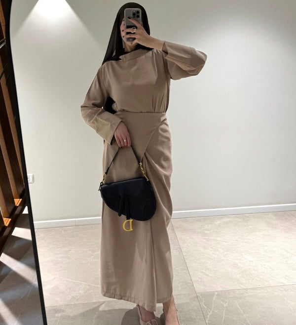 Noir skirt set