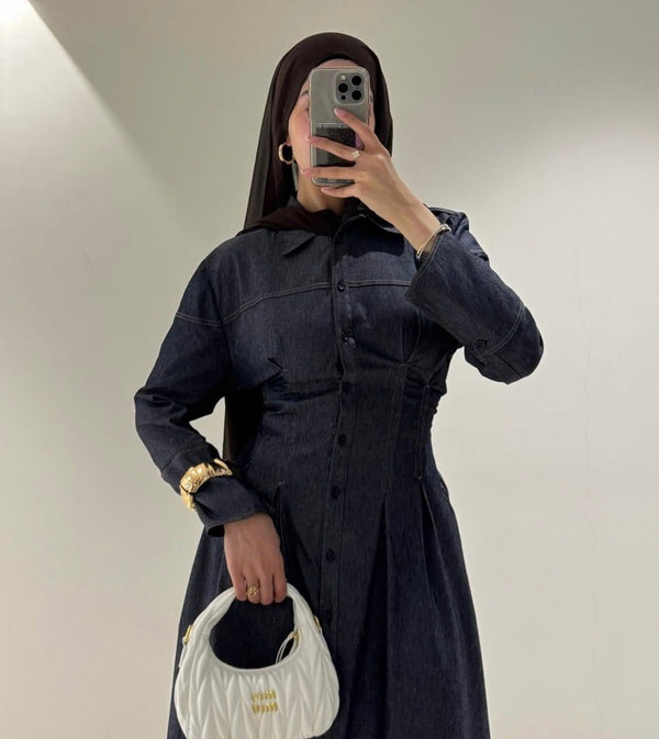 Denim dress